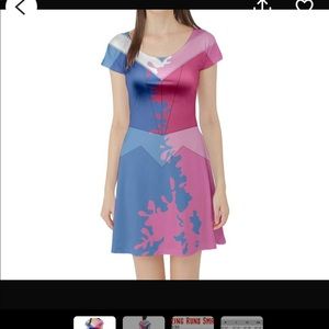Aurora Make ir Pink Make it Blue Dress